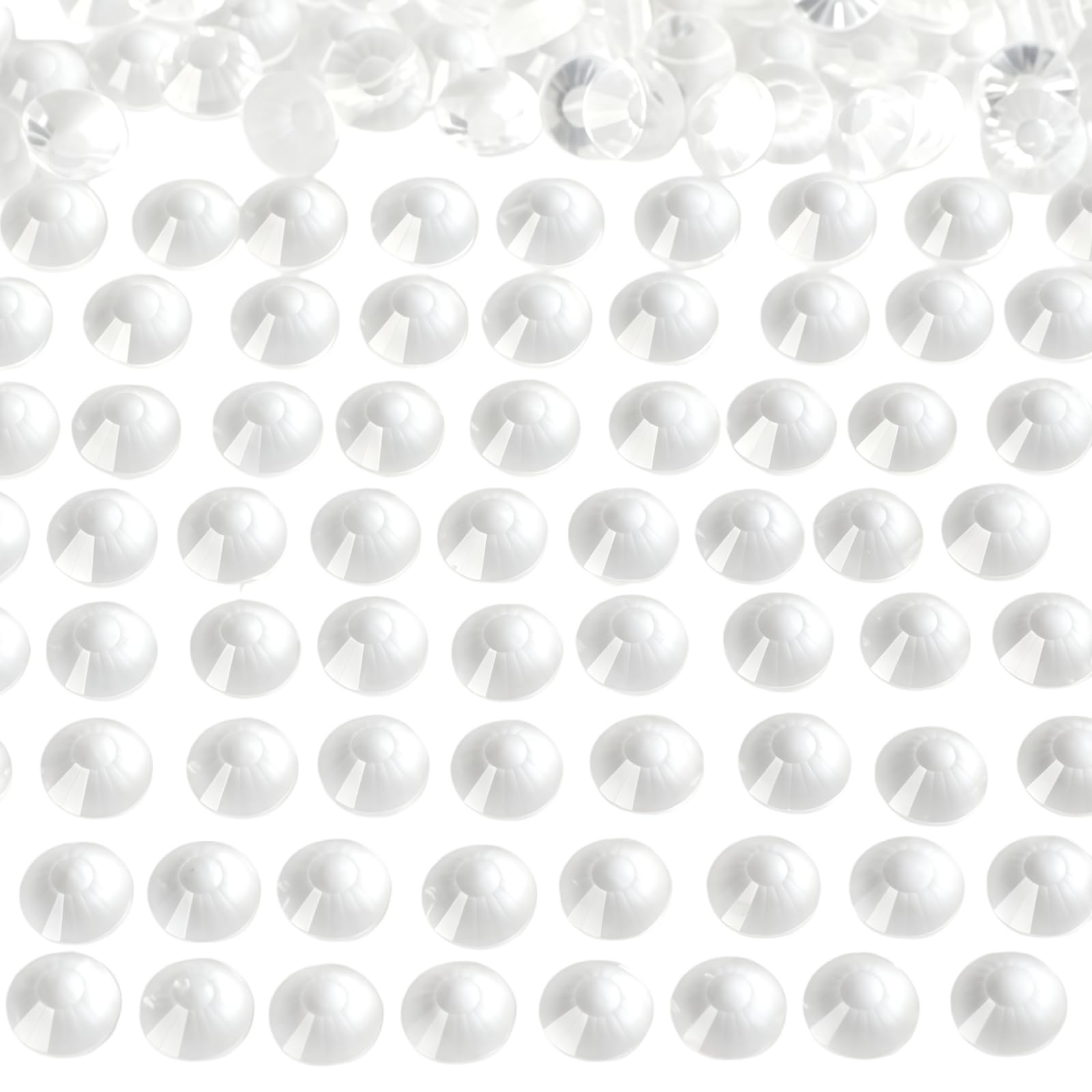 Diamonland Flatback Glass Crystal Rhinestones Rounds Gems for Bedazzling Nail…