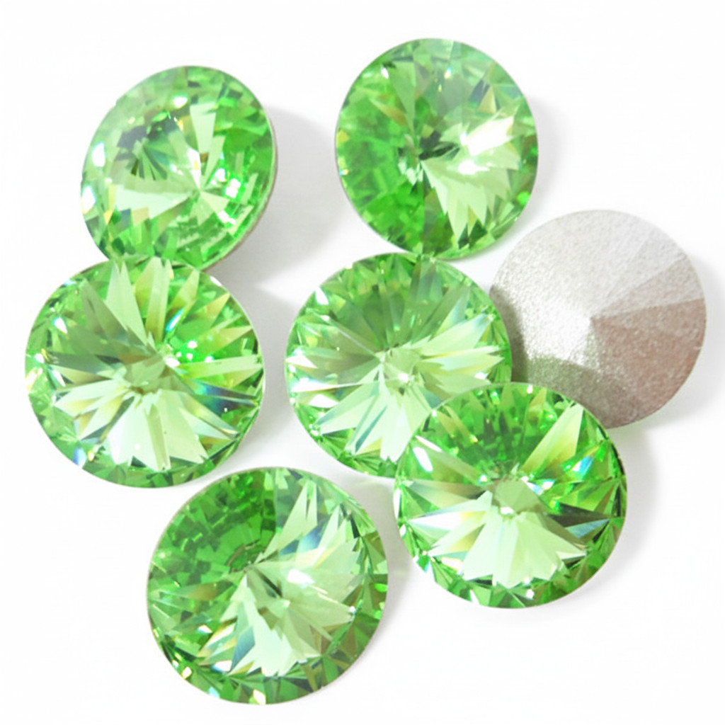 Swarovski 1122 Rivoli Round Stone SS47 10.7mm Pointed Back Crystal 2pcs