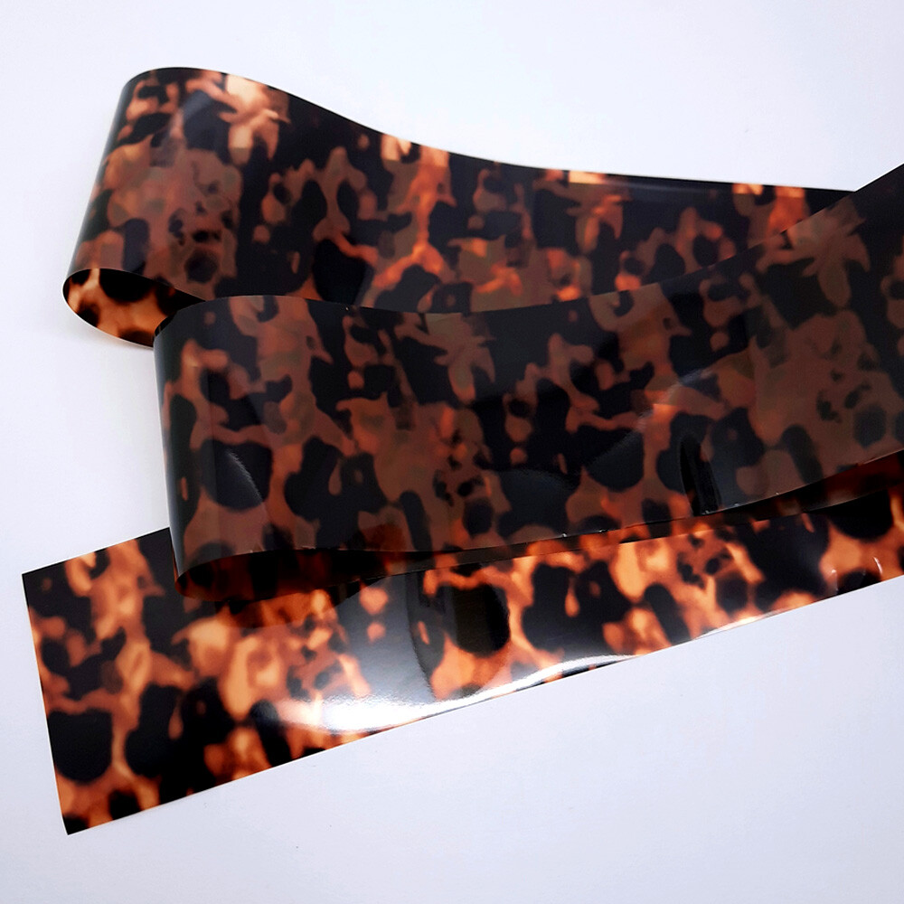 Tortie Tortoiseshell Nail Foil Nail Art Transfer Foil Sticker for Manicure Decor