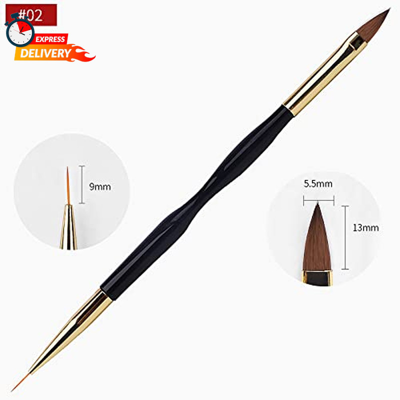 31Pcs Nail Art Brushes, Nail Art Tool Set, Dotting Dust Brush,Striping Brushes