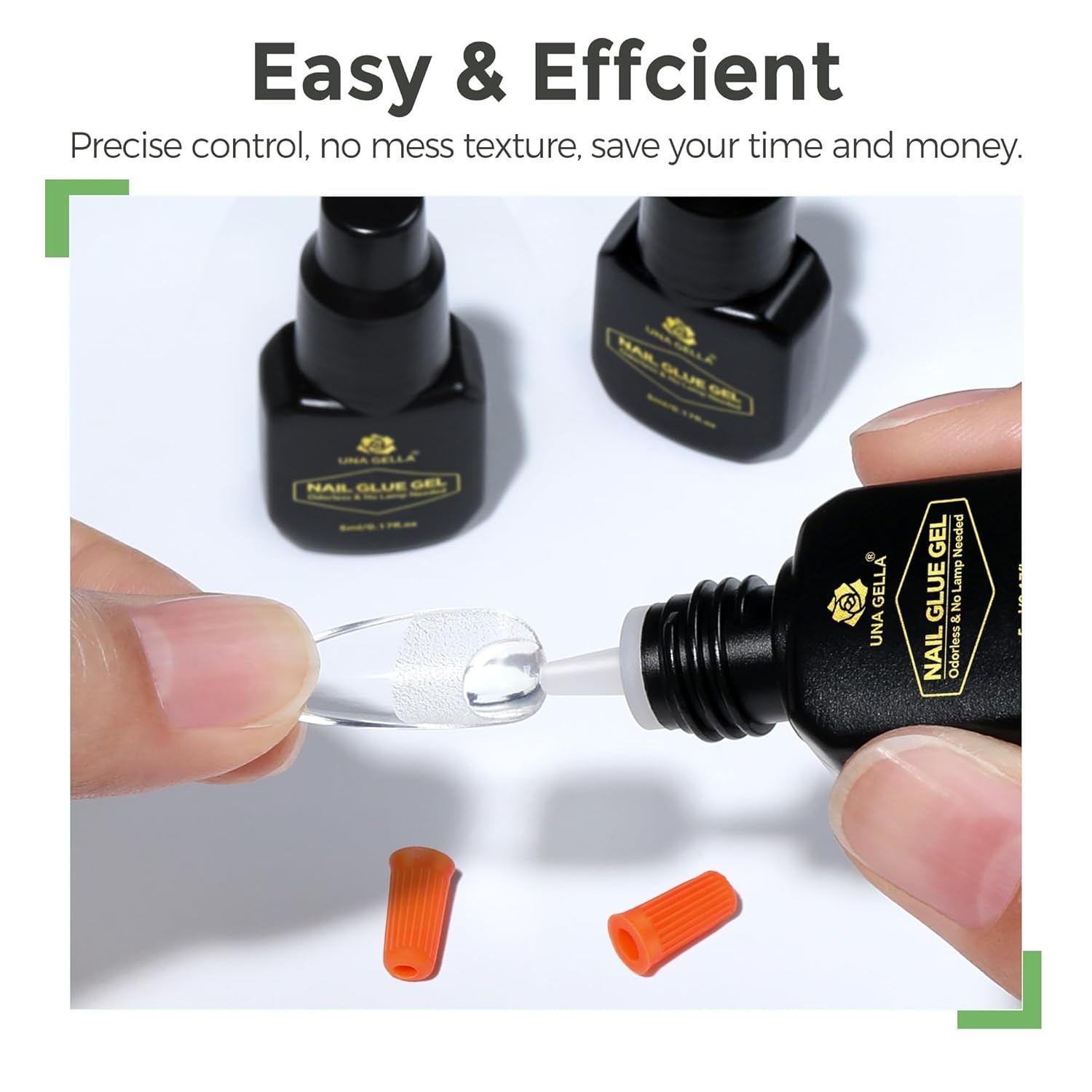 Ultra-Strong 5ml Nail Glue for Press-On & Acrylic Nails – Quick Drying Solution