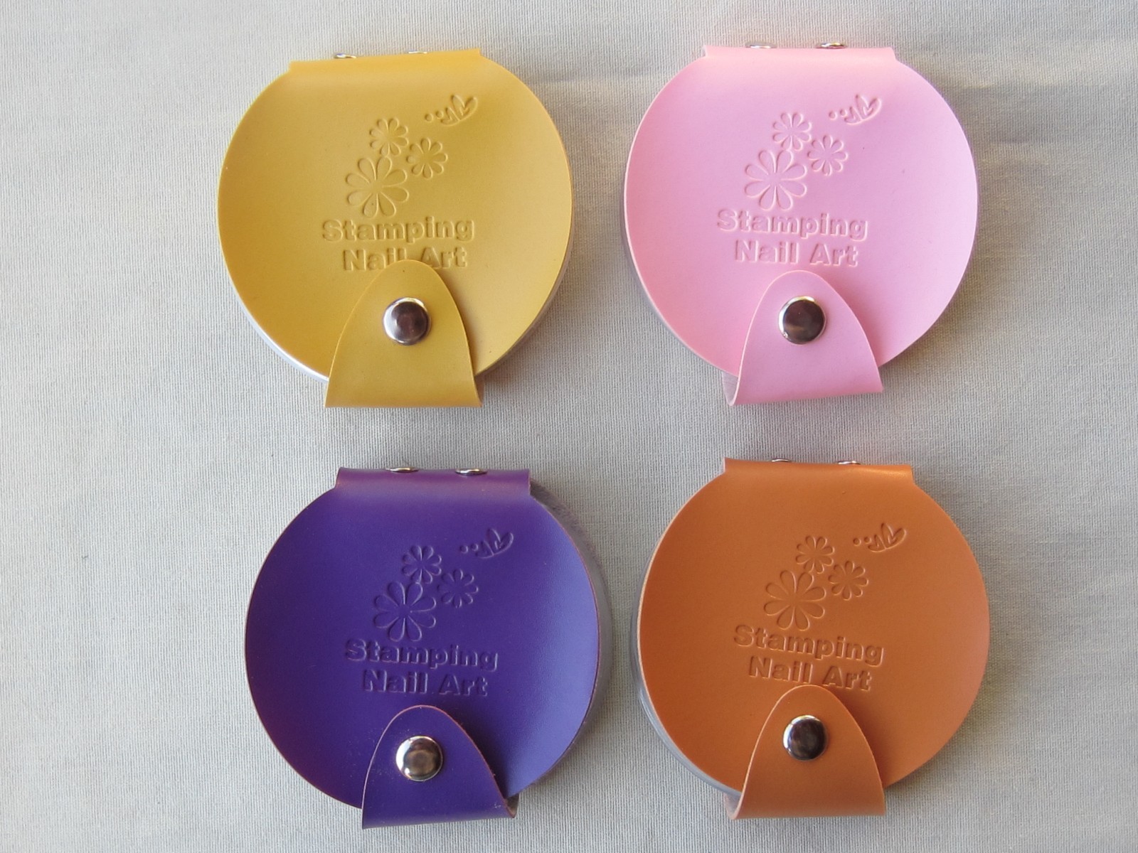 24 Slots Nail Art Stamping Plate Case BagTemplate Holder Storage for Round 5.5cm