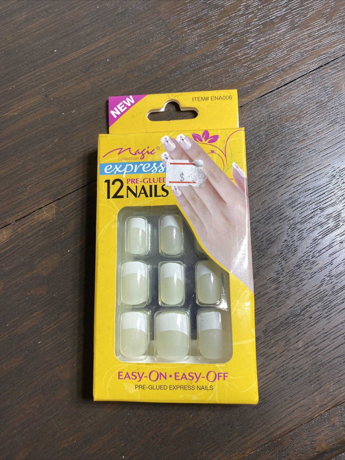 New Magic Collection Express Pre-glued 12 Nails