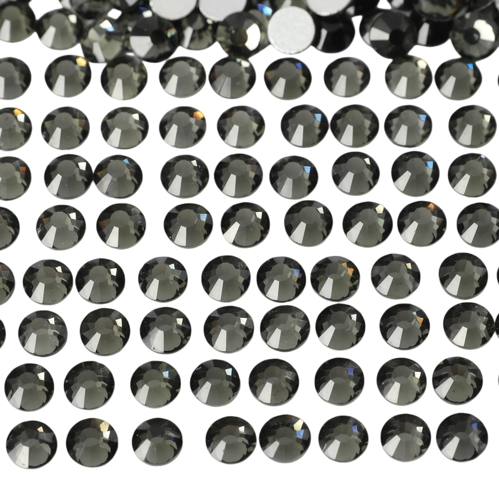 Diamonland Flatback Glass Crystal Rhinestones Rounds Gems for Bedazzling Nail…