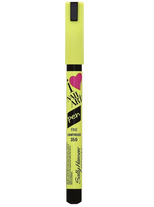 Sally Hansen I Love Nail Art Pen #350 Fine Chartreuse 0.04 Fl Oz