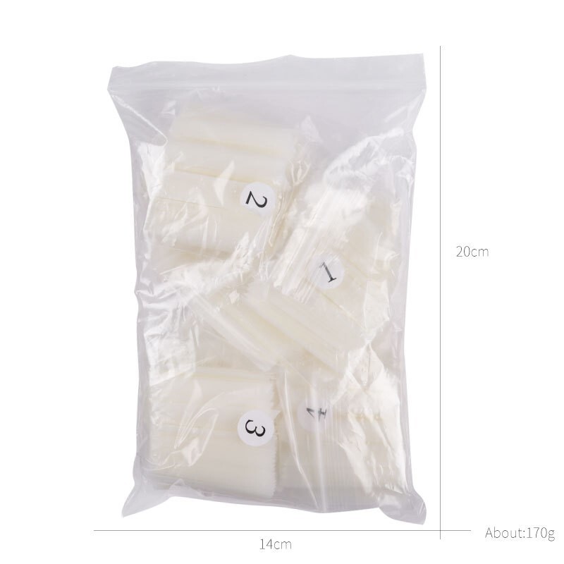 504Pcs XXL Square False Nail Tips Extra Long Fake Nails Half Cover with 12Size