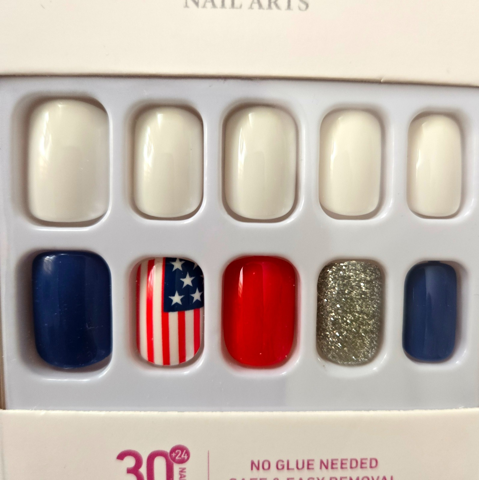 10 Boxes Vamony Press On Nails-American Spirit