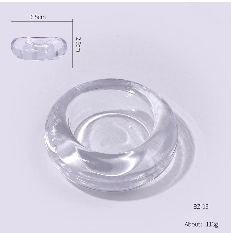9 Style Glass Crystal Dappen Dish Cup Nail Art Acrylic for Liquid Powder Tools