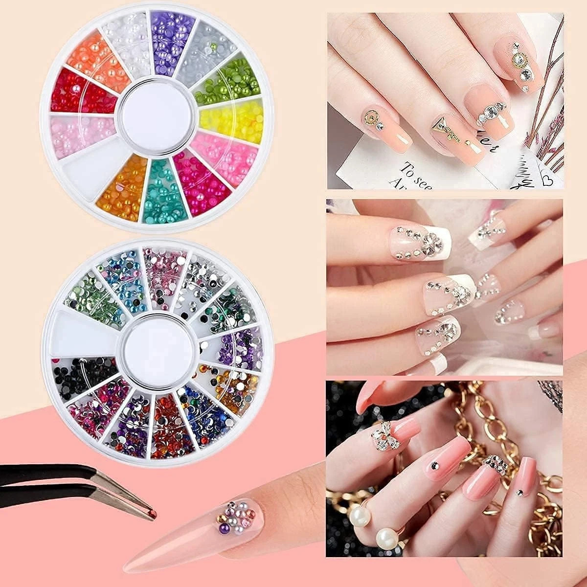 Acrylic Nail Kit, Full Set for Beginners Professional 42 in 1 Acrylic