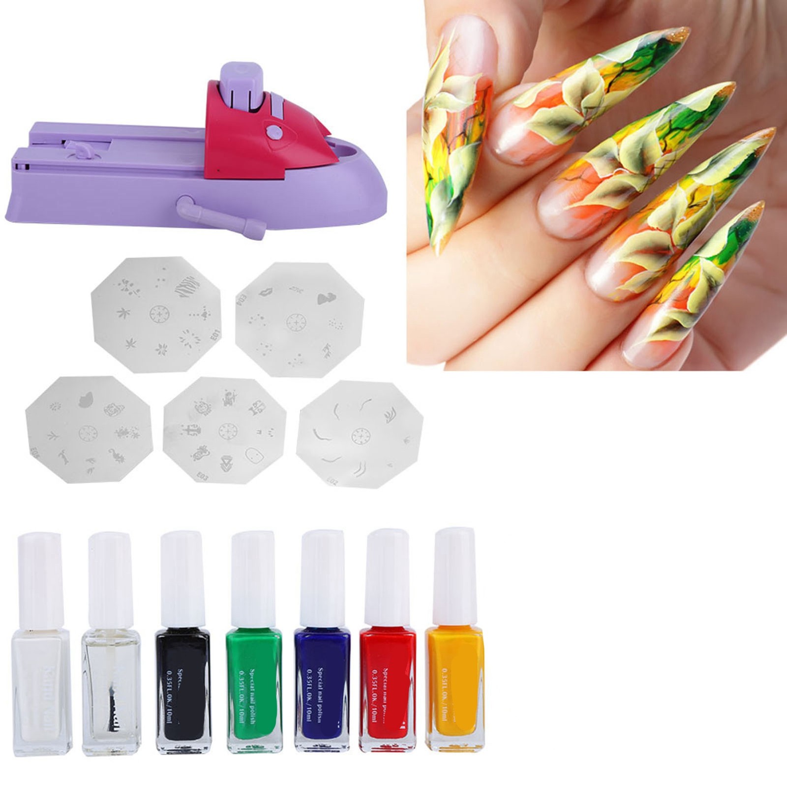 Nail Art Printer Easy To Use Creative Design For DIY Easy To Use