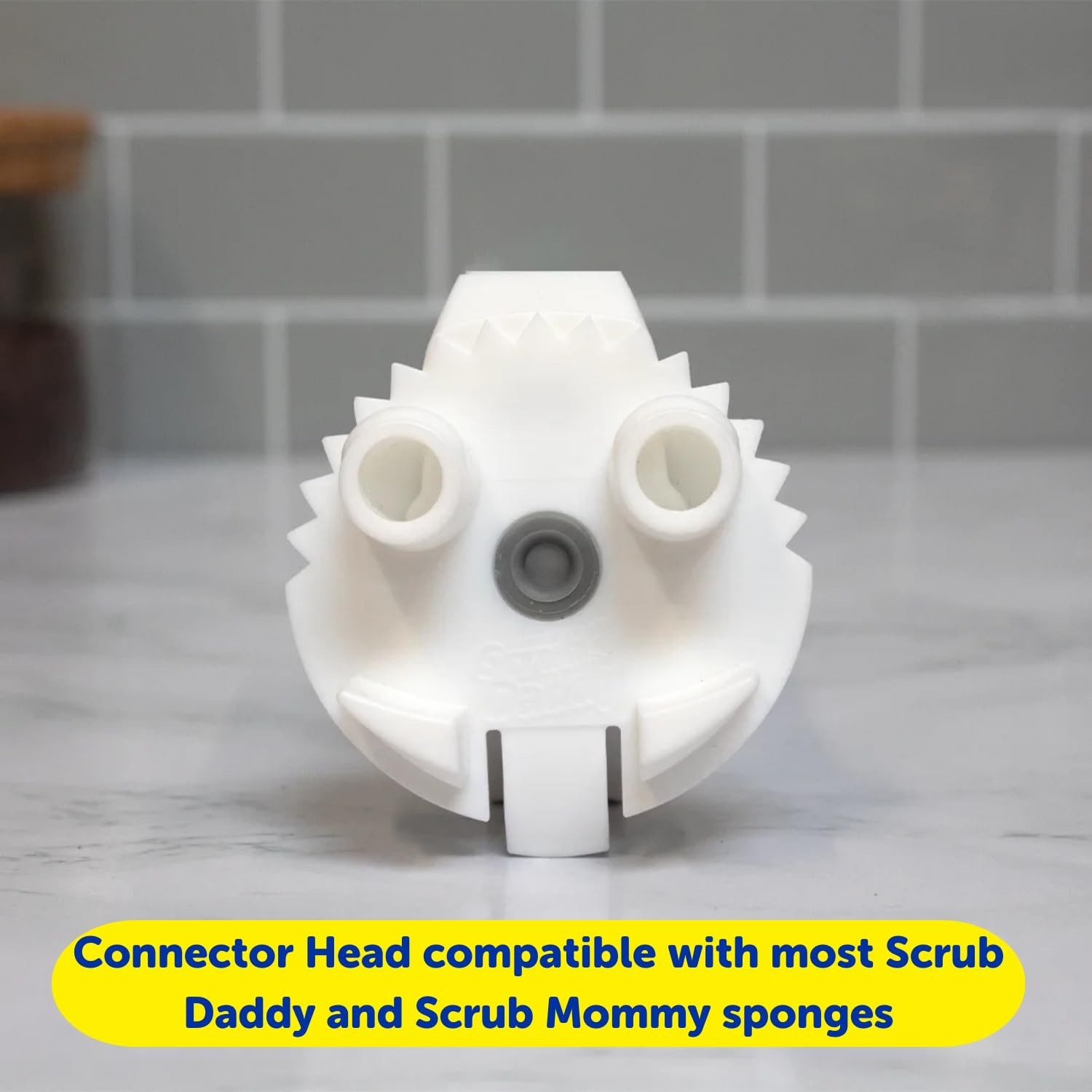 Scrub Daddy Scrub Mommy Dish Wand, Refill Heads, Sponge & Connector Head, Soa…