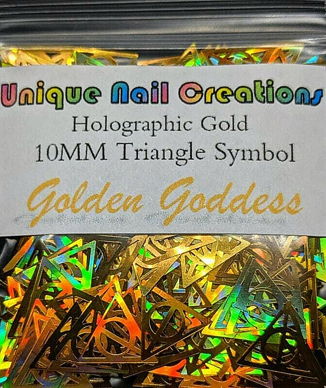 TRIANGLE SYMBOL & HAT GLITTER~U Choose~Nail•Acrylic•Gel•Body Art•Face•Festival