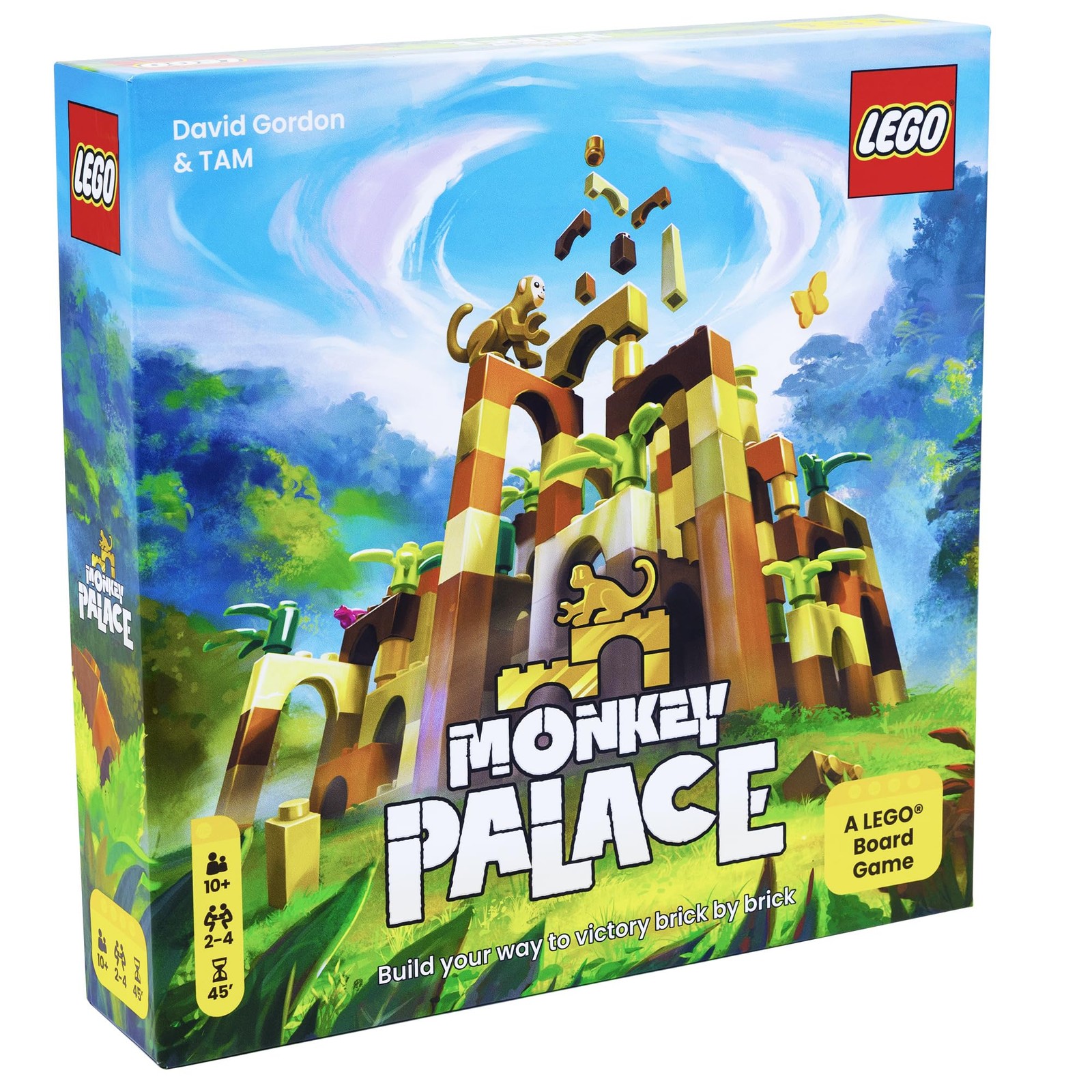 Dotted Games Monkey Palace: A Lego 10.55 x x 0.1 inches, Multicolor