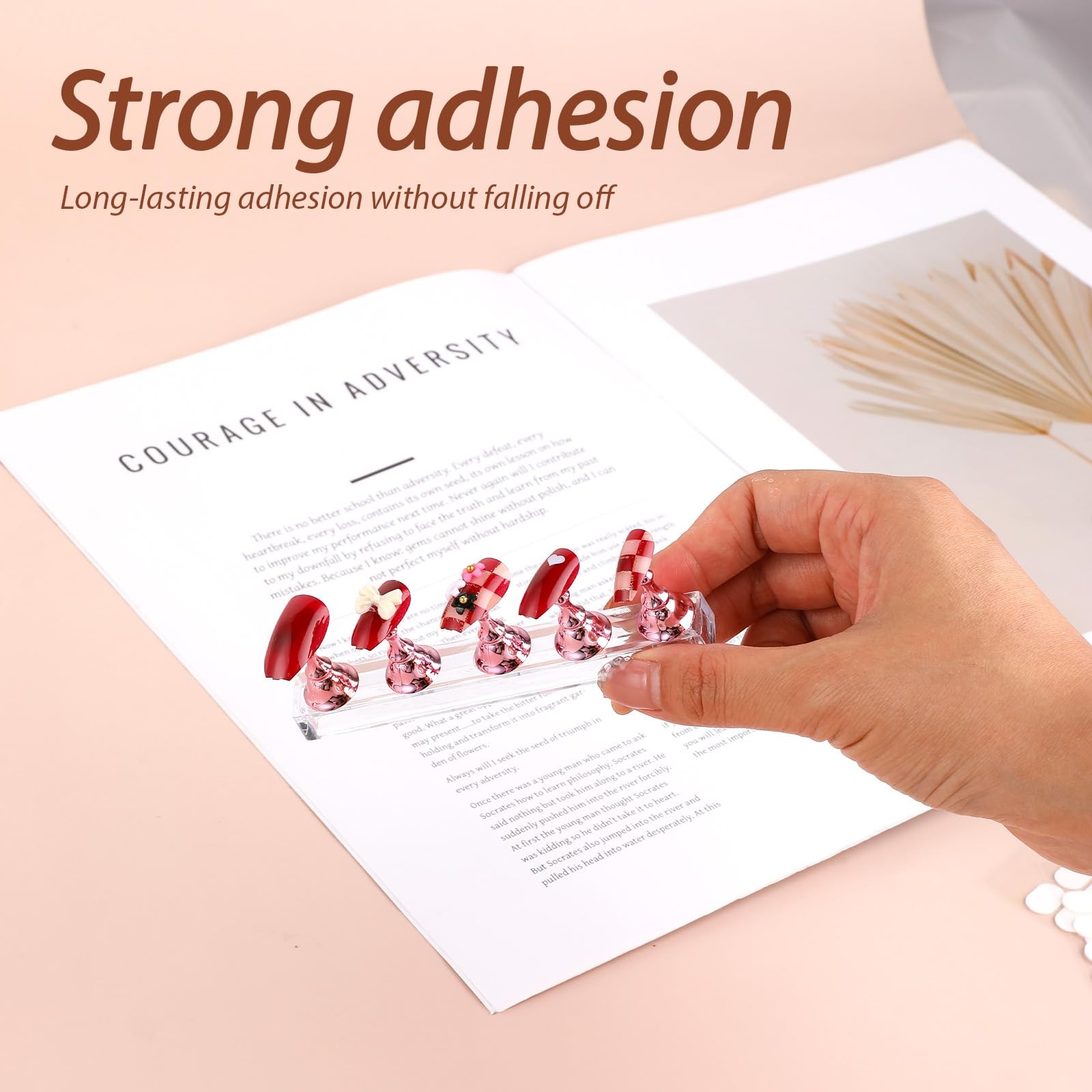 Nail Adhesive Tabs, Sticky Tab for Press On Nails, Waterproof Stickers