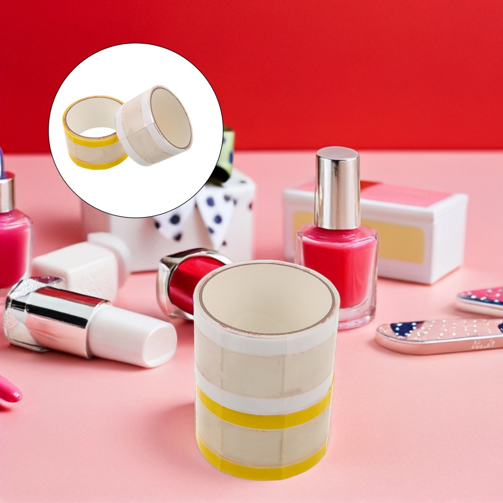 2 Pcs Nail Stamp Accessory Cleaner Tape Art Pattern Removal Tools
