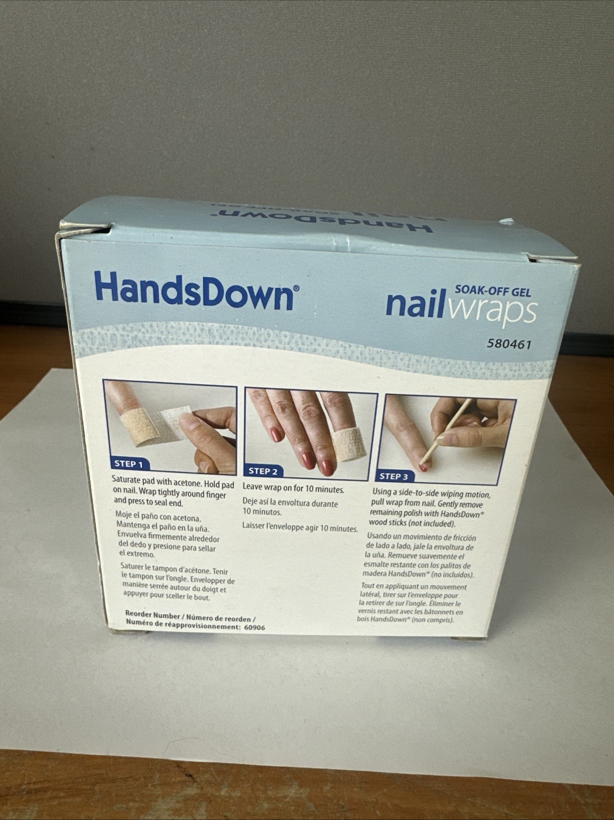 Graham HandsDown Soak-off Gel Nail Wraps 100 Count – Polish Manicure Hands Down