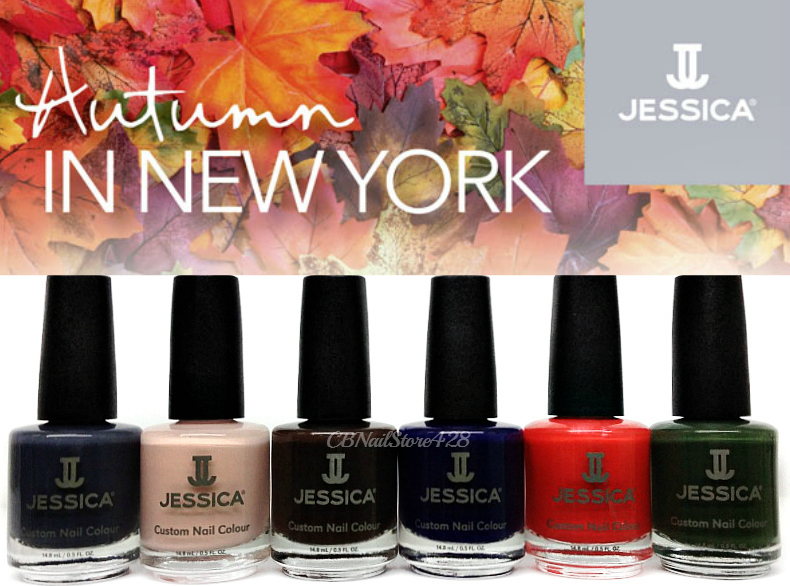 Jessica Nail Polish-Lacquer 0.5oz – AUTUMN IN NEW YORK Collection- Choose Color