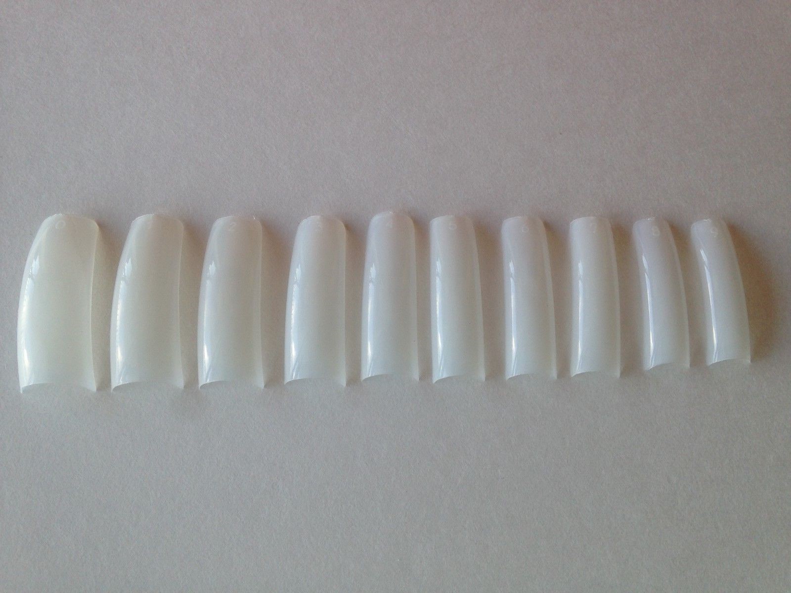 U.S Nail, Natural Color Tips | Size #0 – #9,U.S.A Seller.
