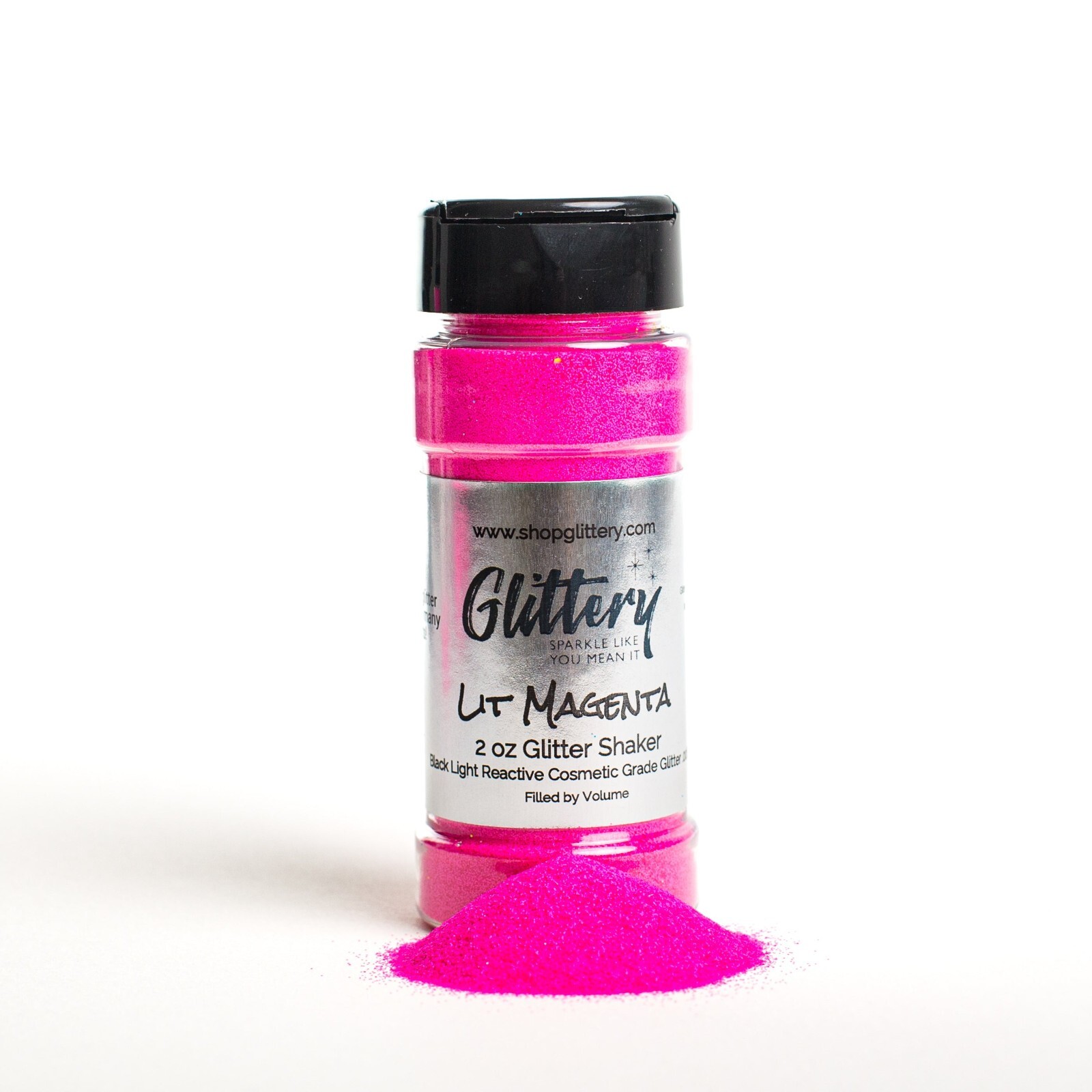 UV reactive Glitter Blacklight, Neon Glitter Powders Pink, Green, Yellow, Blue
