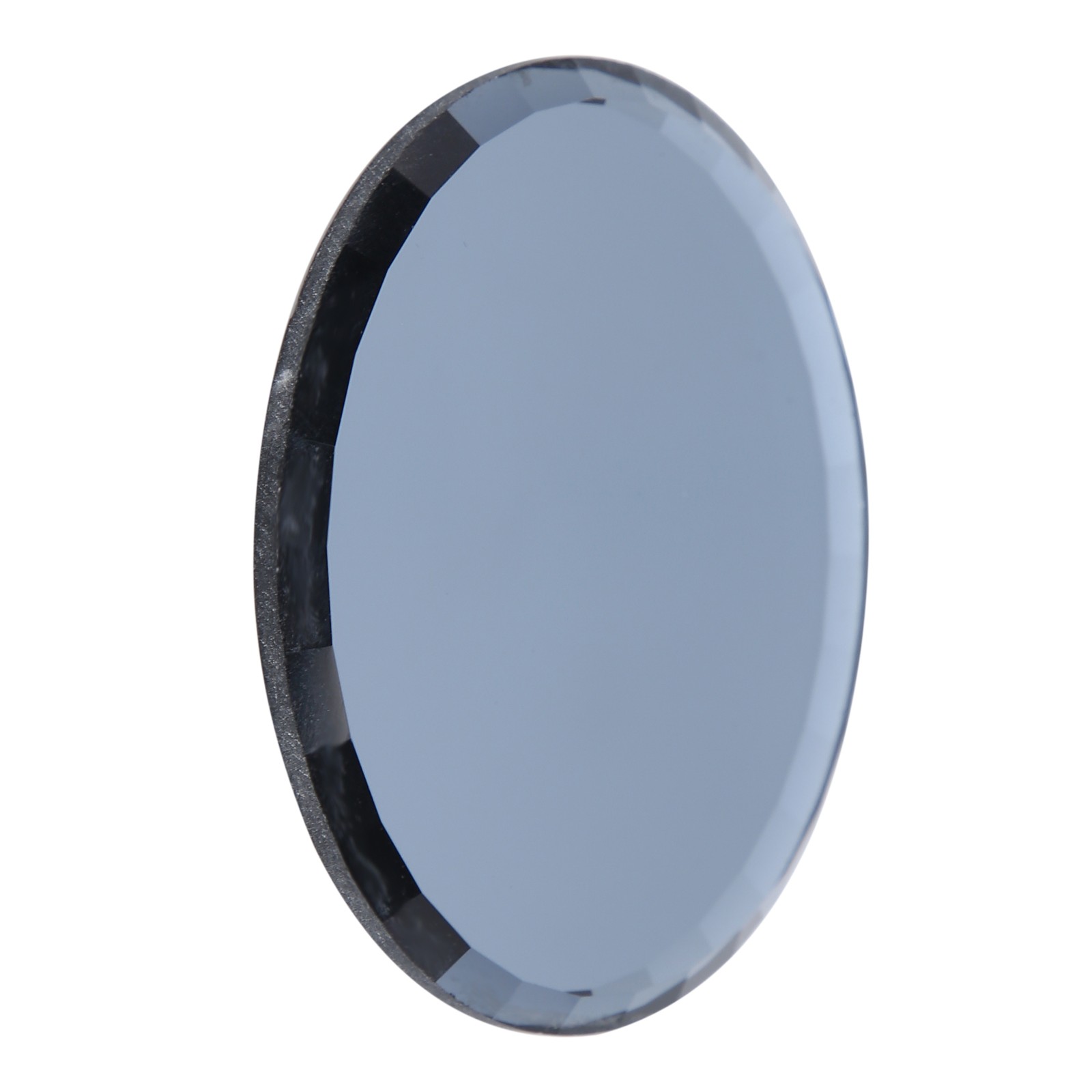 False Nail Mirror Glass Display Board Manicure Drawing Color Mixing Tool (Black)