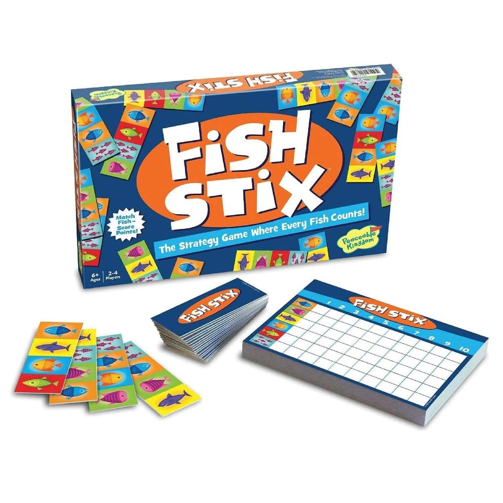 Peaceable Kingdom Award Winning Fish Stix The Kids’ 154 cubic inches, Multi