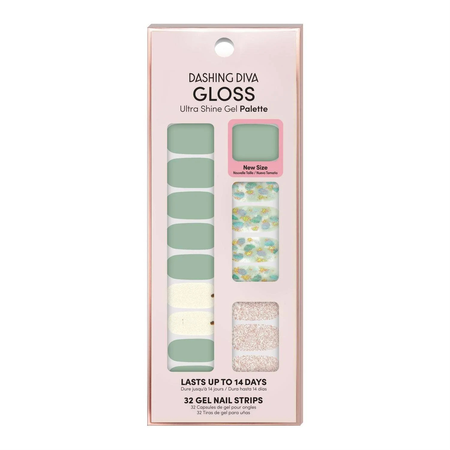 Dashing Diva “Healing Spaces” Gloss Ultra Shine Gel Palette 32 Gel Nail Strips