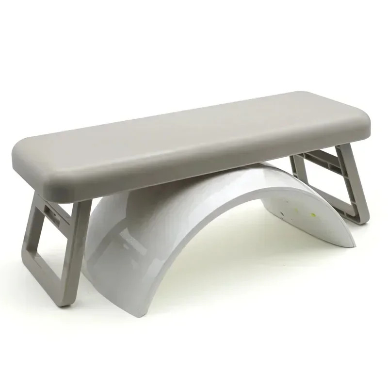 Folding Nail Hand Manicure Rest Arm Stand Pillow Cushion Holder Table Desk
