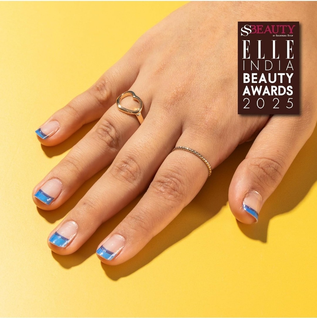 ROS Beauty Nail Stickies | 20 Count | Easy-to-Apply Vibrant Nail Art Stickers |