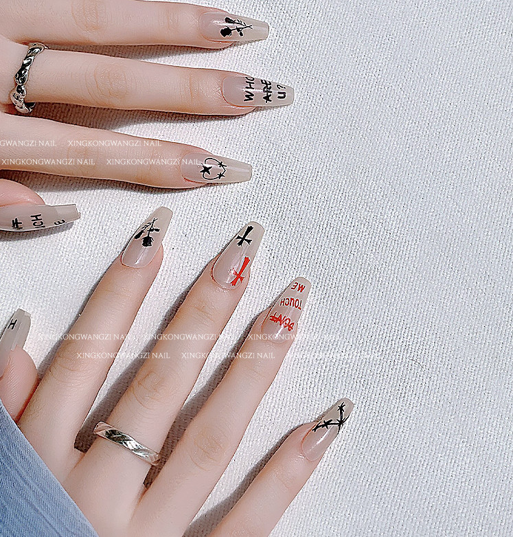 Nail Art 3D Stickers Self Adhesive Decal CROXION Cross Heart Butterfly Moon NH21