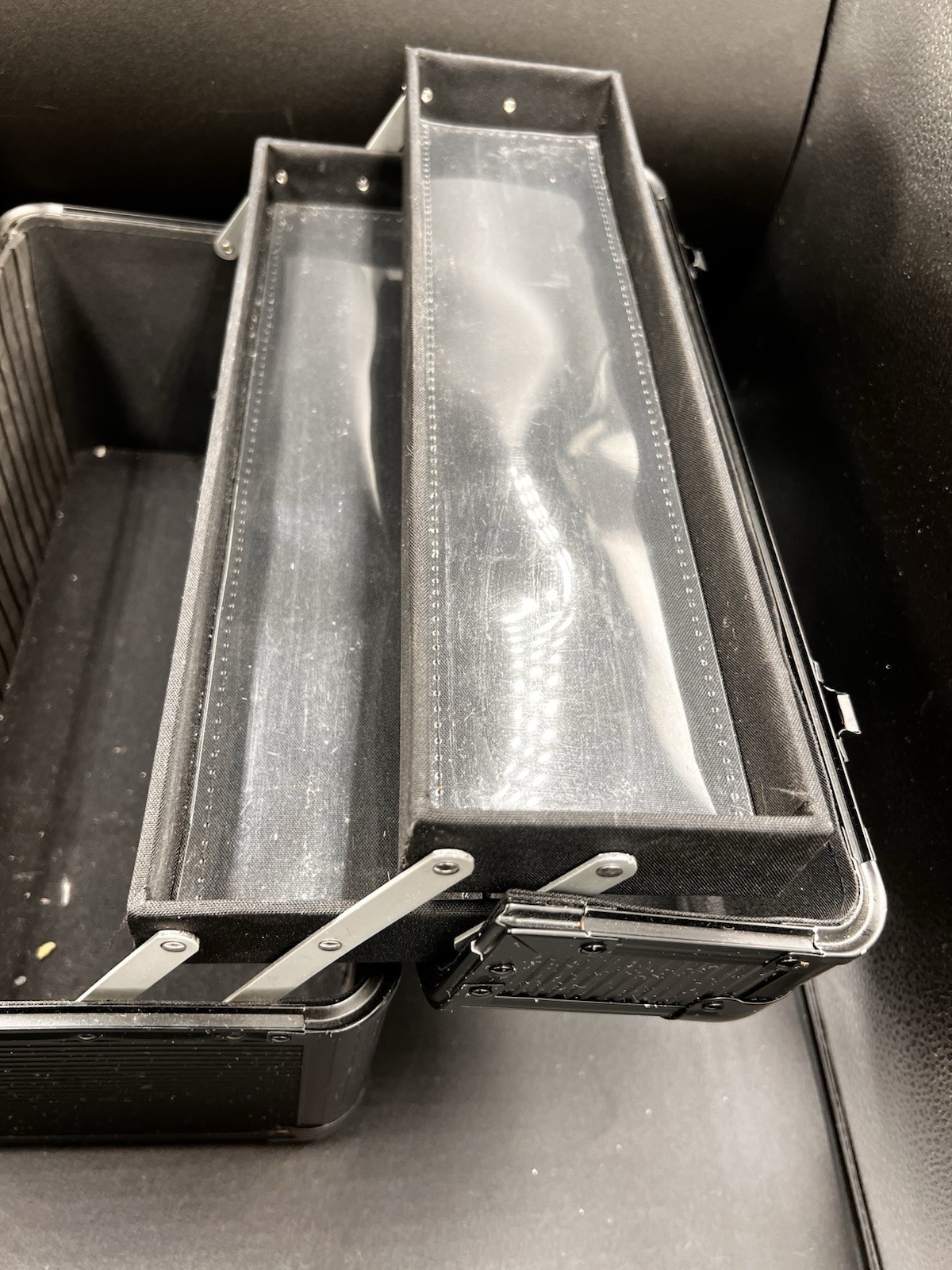 CND Nail Tech./Make Up Artist Black Hard Shell Supply Case-See desc.