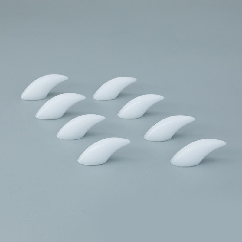 Claw Nails Press On Costume Animal Claws Cosplay Black White Transparent