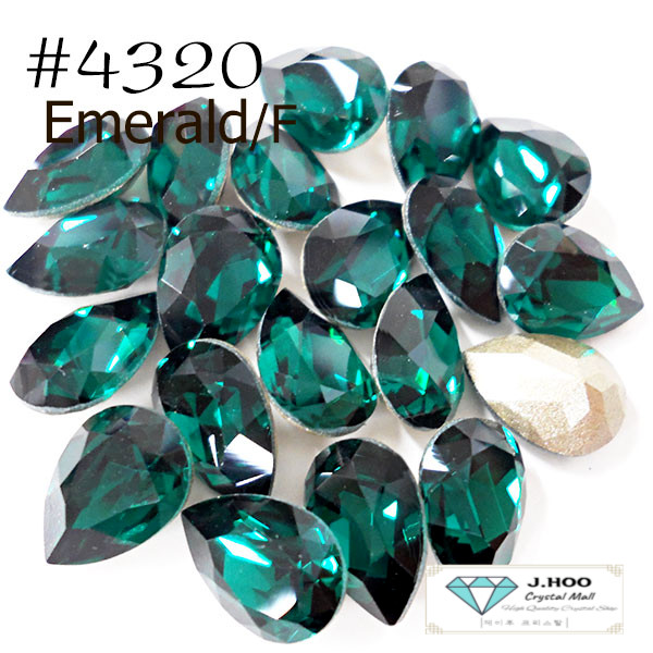 Swarovski 4320 Pear Fancy Stone 8*6mm(4pcs)