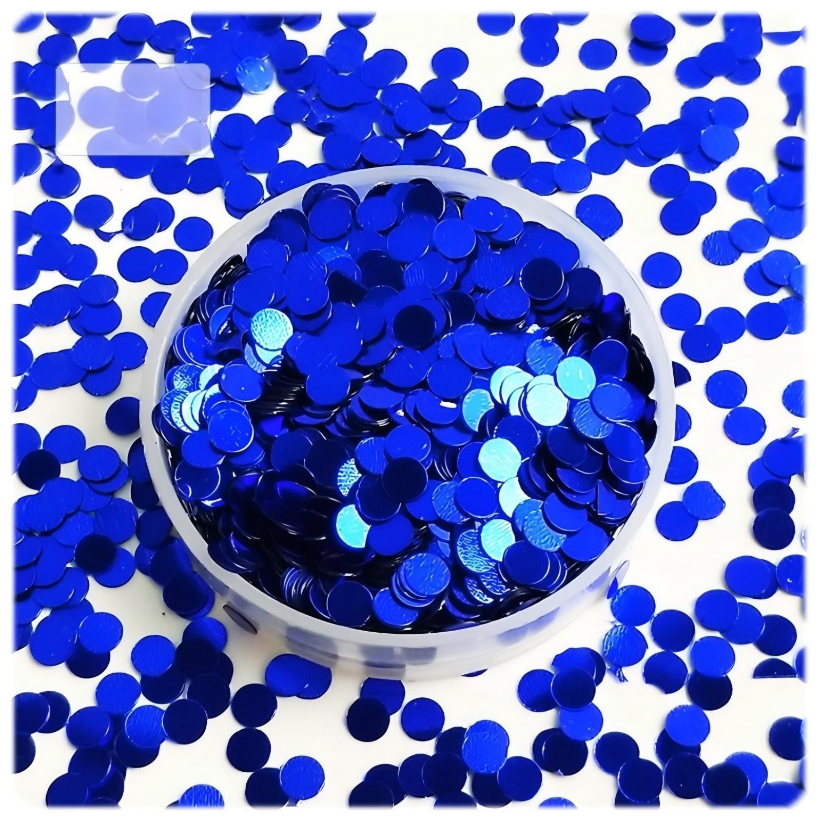 30/60gram Metallic Color Sequins Loose Flakes Round Dots 3-6mm Nail Art Tips