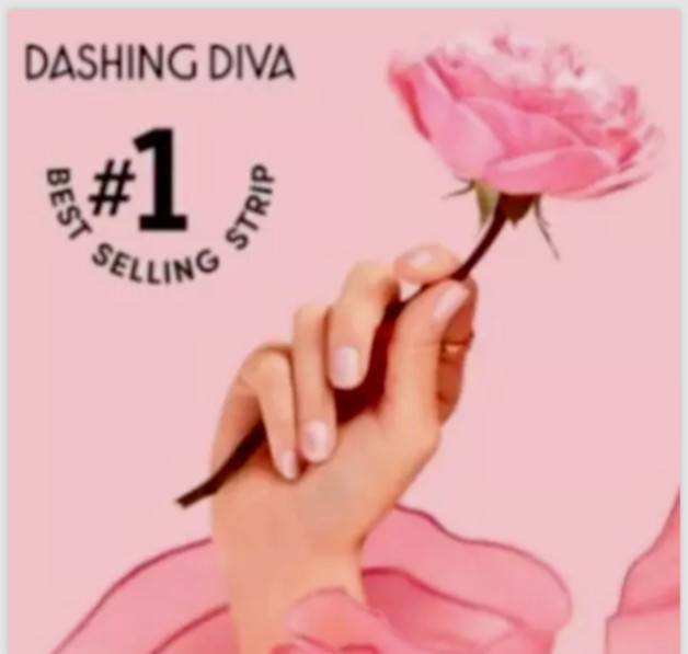 Dashing Diva FLORAL AMBITION🌺🌷Glitter, Bright Pink,Yellow Ombré Nail Strips!