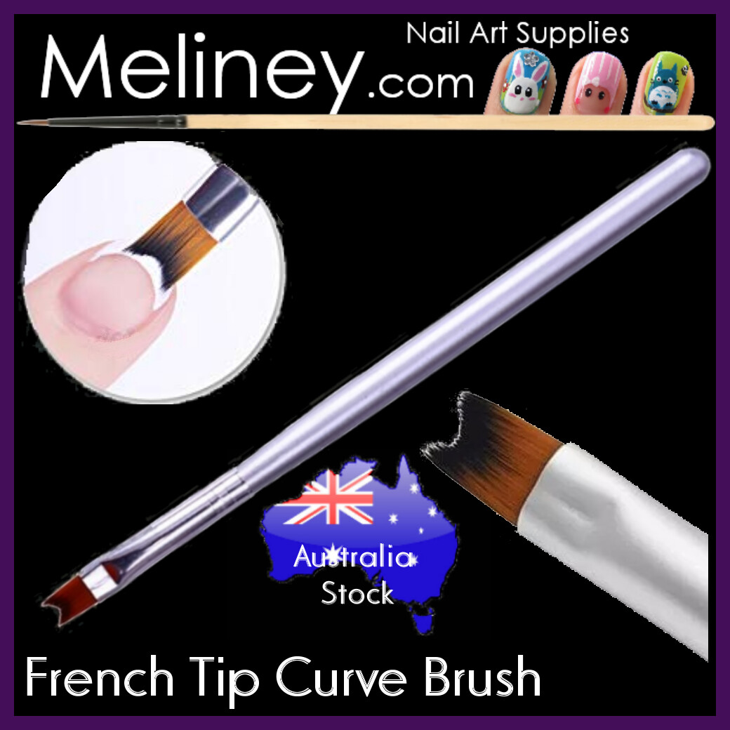 French Tip Curve Brush Nail Art Tool Drawing Painting Pen Smile Line