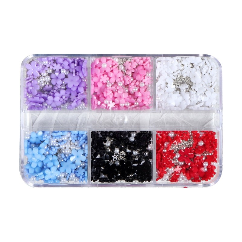 Nail Art Decor Mixed Size 3D Mixed Design Dec DIY Jewelry Salon Nail Art Dec