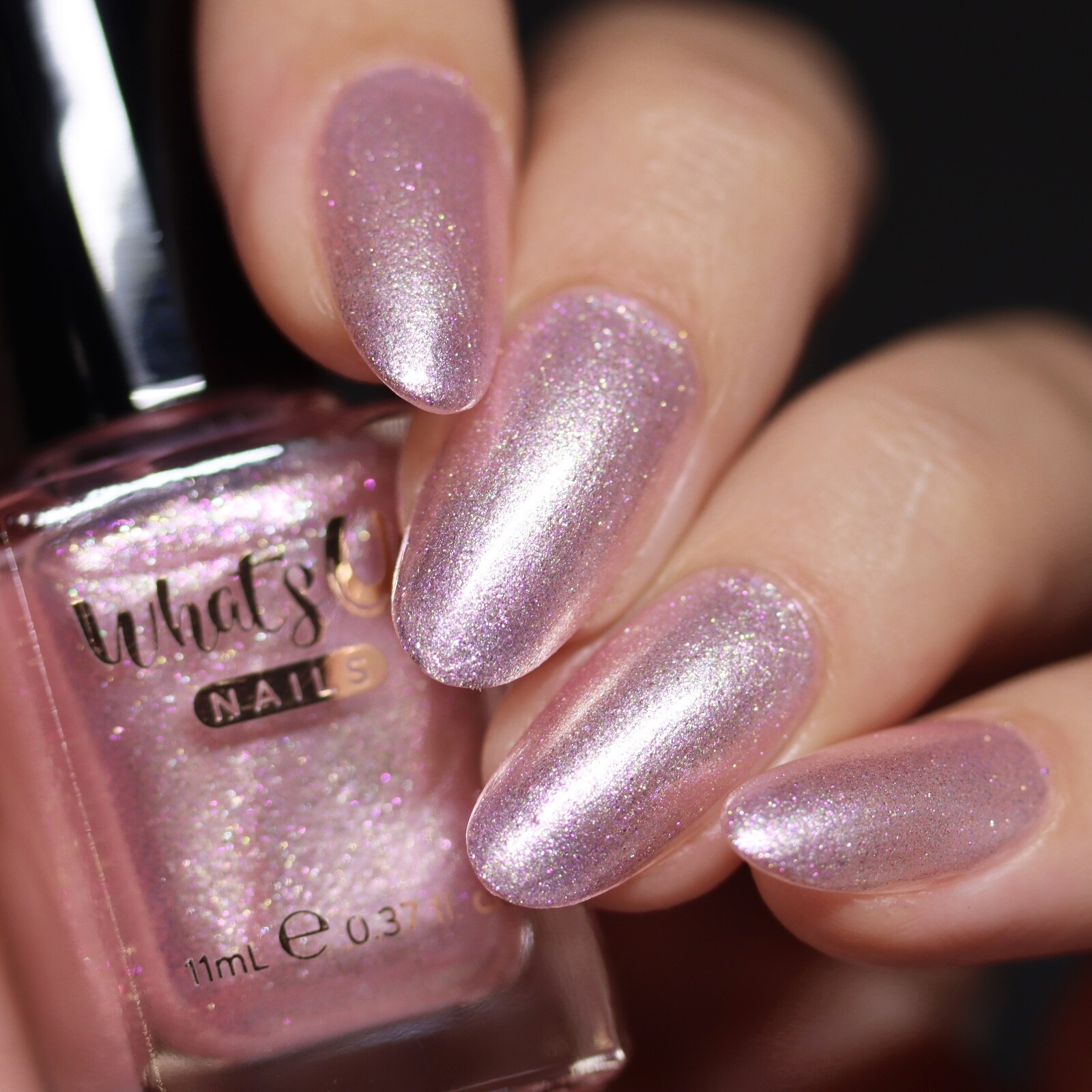 Fairy Veil Regular Polish (Light Pink w/ Shimmer), Nail Polish for Nail Art