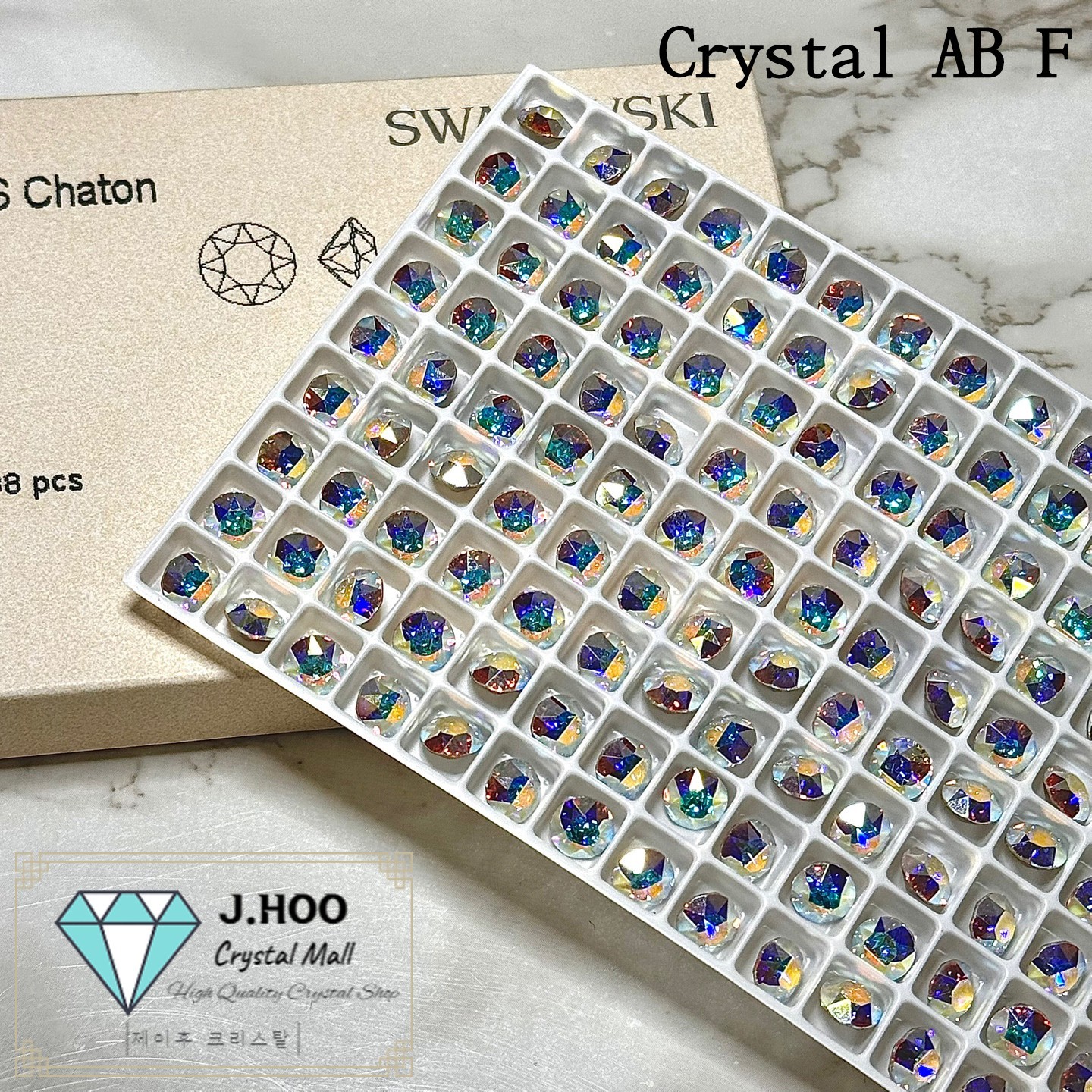 Swarovski Crystal 1088 -Crystal AB F