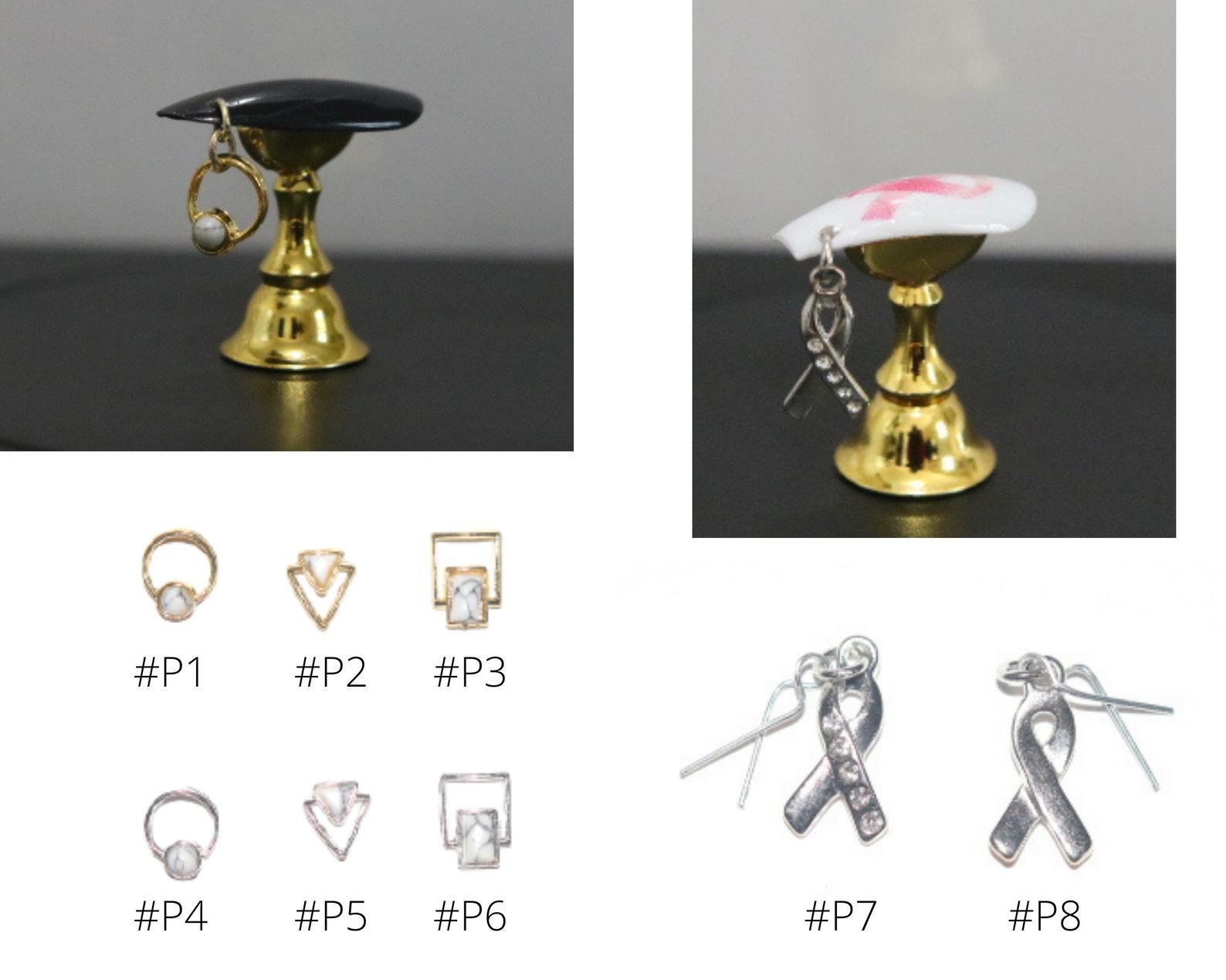 Nail Piercings, Nail Jewelry, Nail Gems, Nail Charms