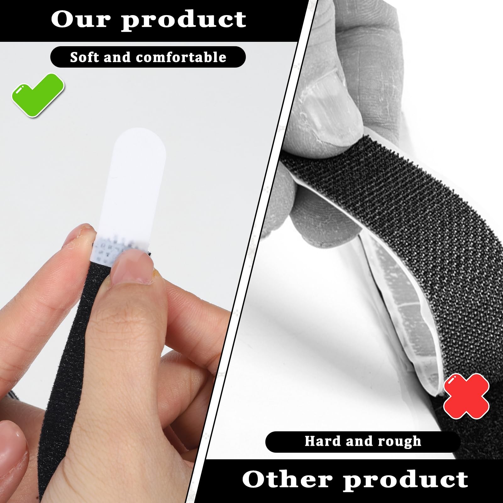 12pcs Buddy Tape Finger Splint Wraps Hook Loop Splint Fingers Straps Adjustab…
