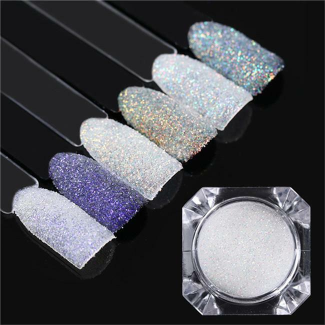 Magic Shell Nail Mermaid Glitter Powder Shining Ultra Thin Manicure Decoration