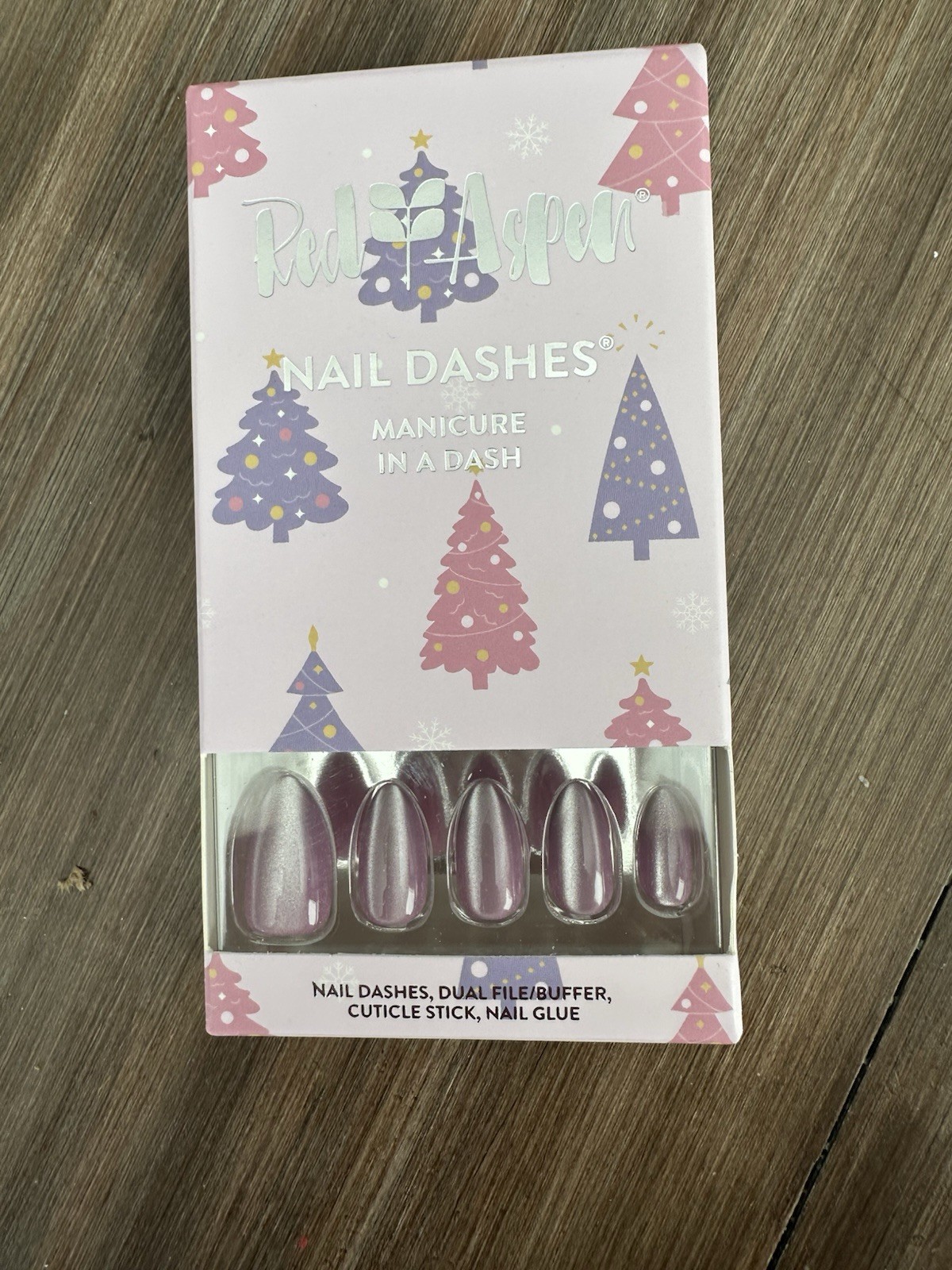 Red Aspen Nail Dashes Manicure In A Dash Short Almond Nail Dashes New In Box