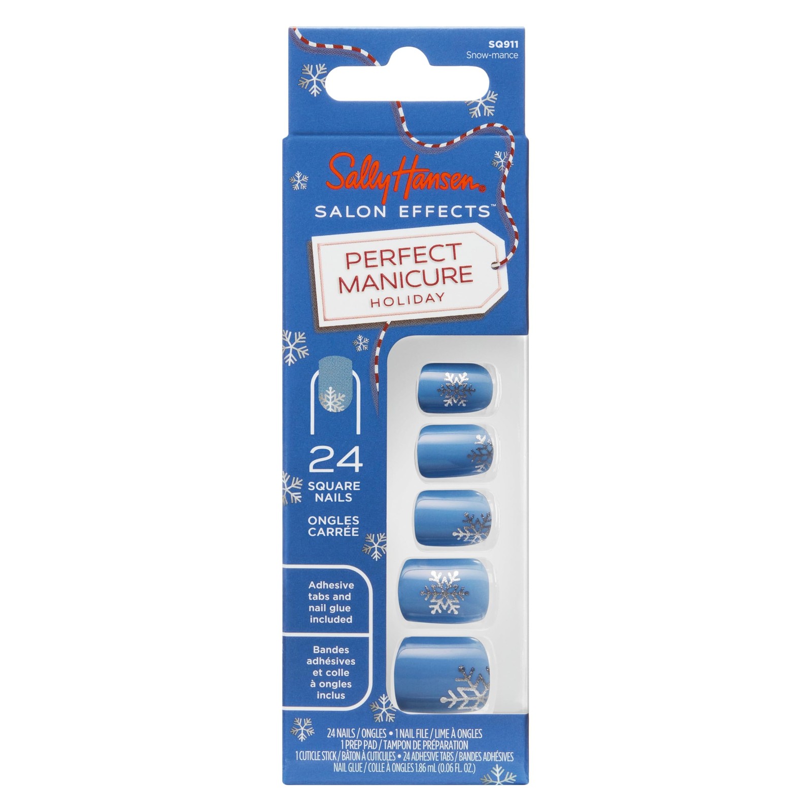 Salon Effects Perfect Manicure Press-On Nails | Easy to Apply, Non-Damaging |…