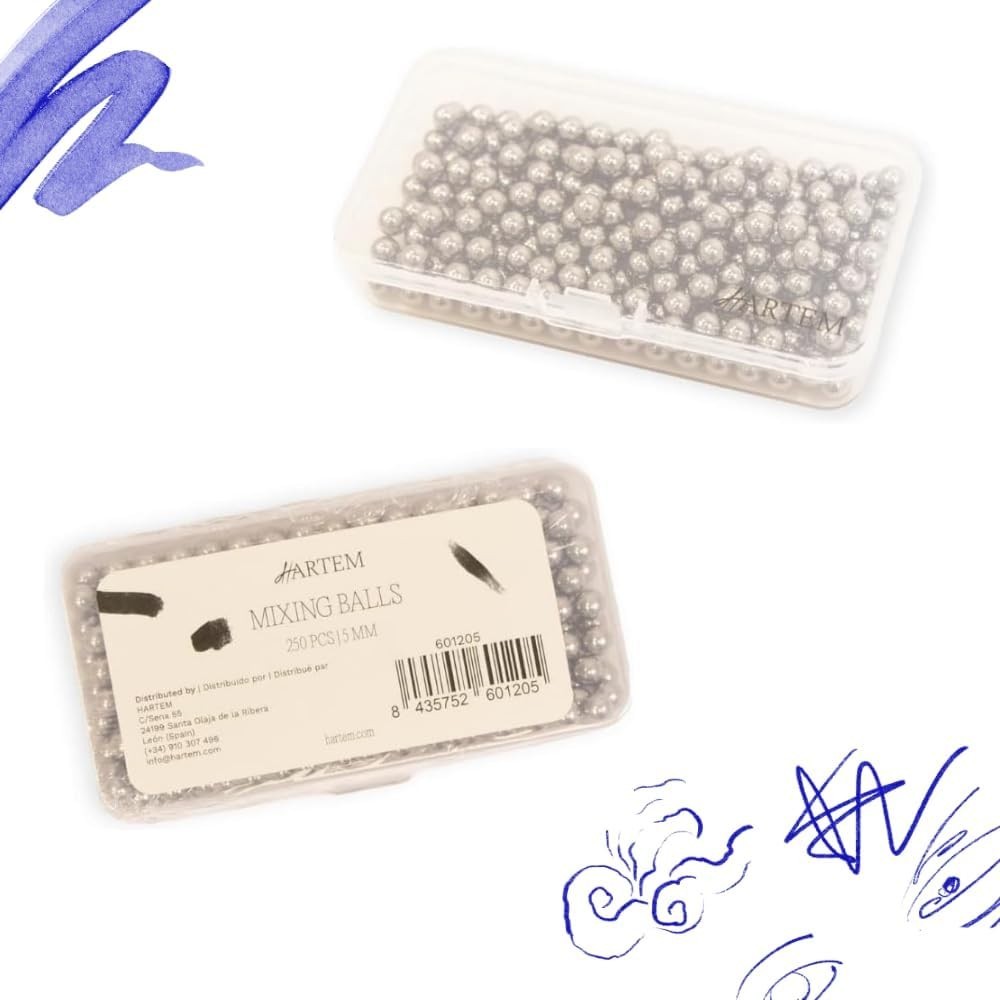 Multi-Functional Stainless Steel Mixing Balls – 5 mm Pack of 250 for Paint