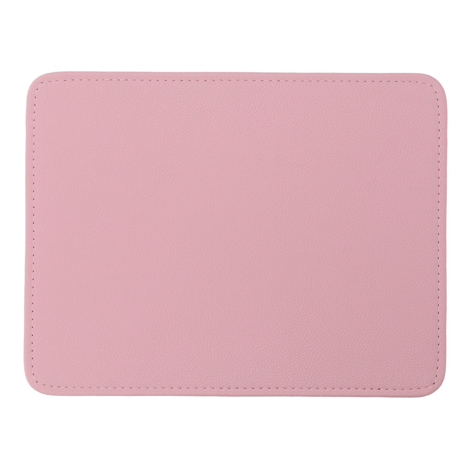 Pink Nail Art Table Mat PU Leather Washable Litchi Pattern Nail Pad Manicure