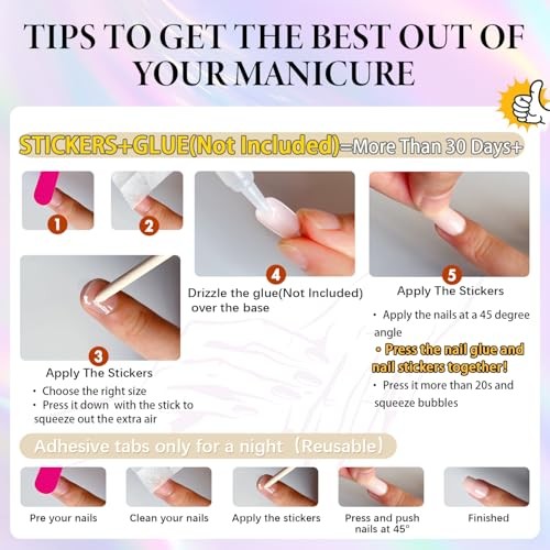 White Glazed Donut Press on Nails Short Square, Milky solid color square white