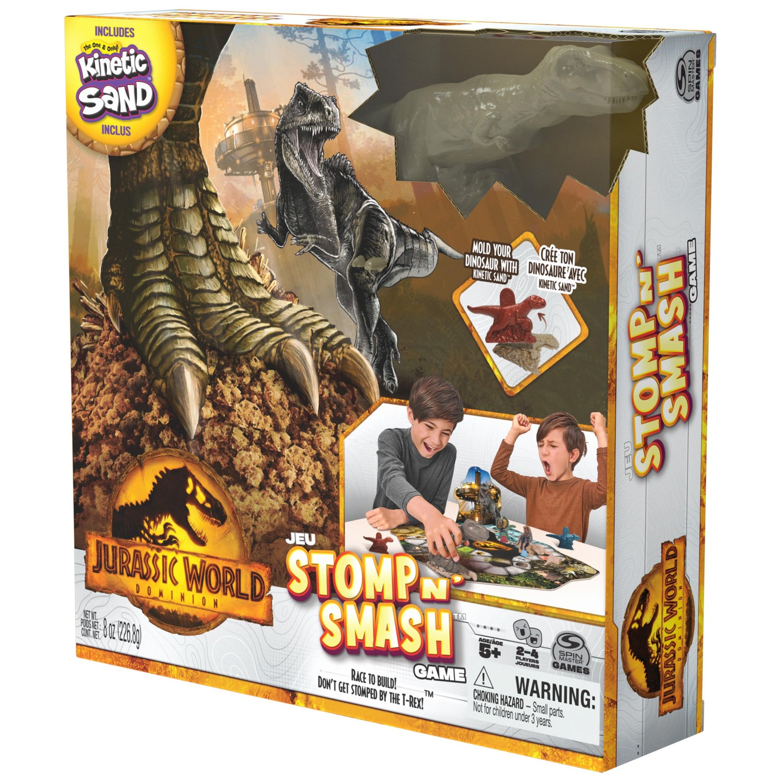Spin Master Games, Jurassic World Dominion, Stomp N’ One Size, Multicolor