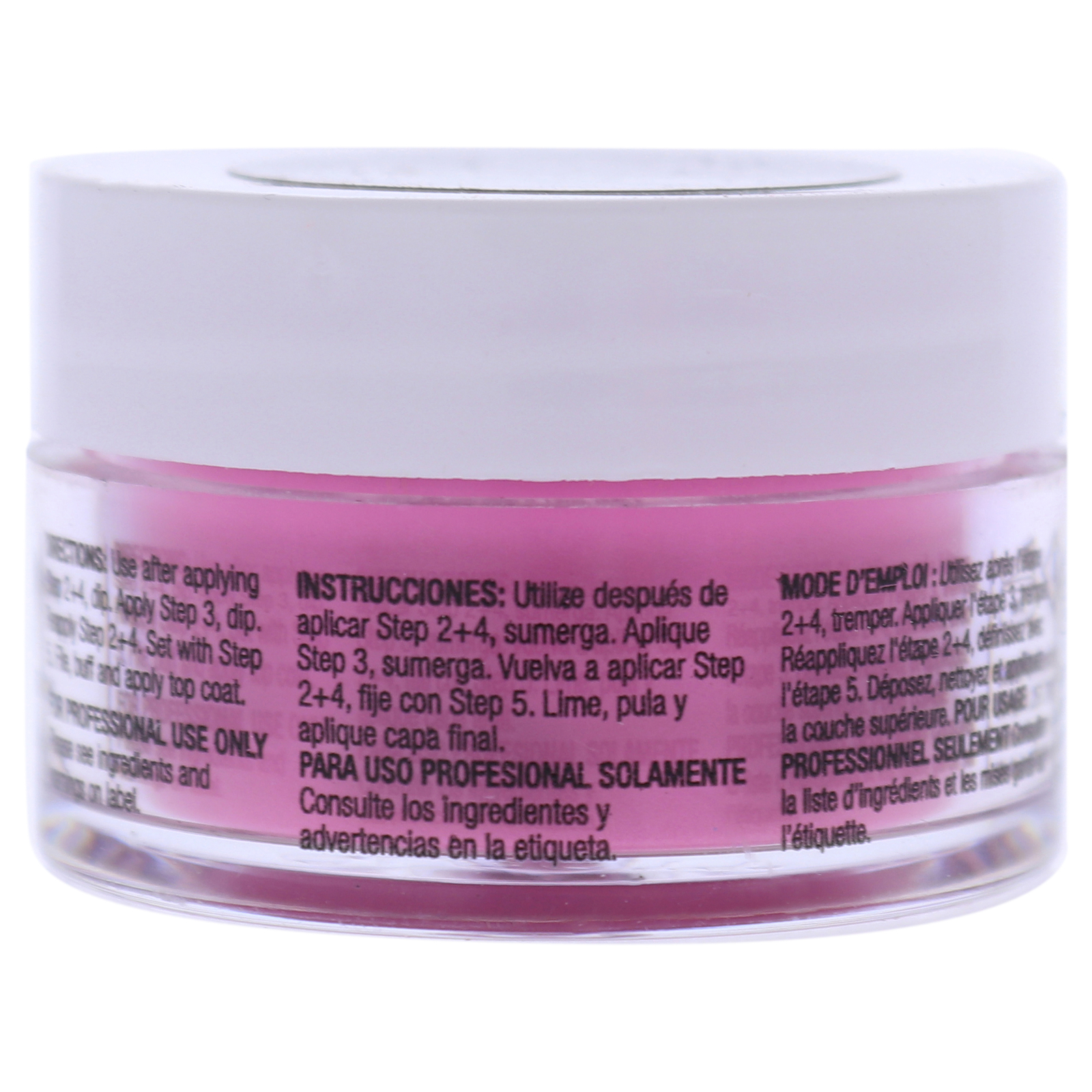 Cuccio Pro Powder Polish Nail Colour Dip System – Bright Pink for Women – 0.5 oz