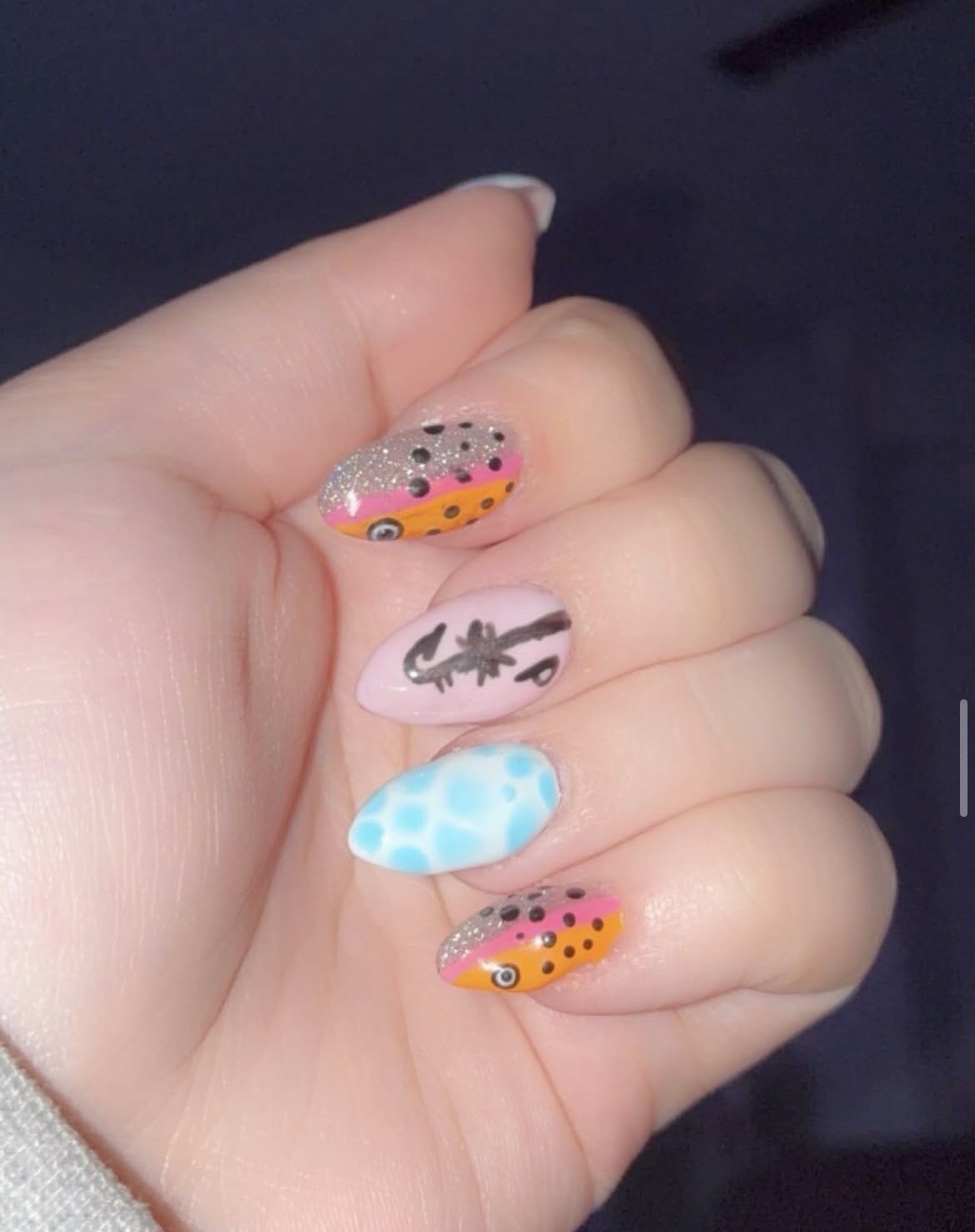 Handmade custom press on nails!