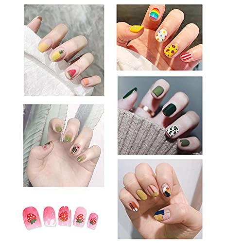 18 Sheets Nail Stickers for Women and Little Girls Nail Art Decoration 18 Pack